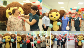 Сегодня в школе прошёл тёплый и радостный праздник в честь Дня учителя..