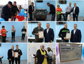 Спортивный комплекс в селе Голуметь вновь открыл свои двери после масштабного ремонта..