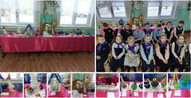 В начальных классах структурного подразделения в д. Верхняя Иреть прошел конкурс новогодних поделок. ❄️☃️.