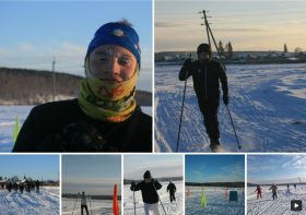 Мороз и солнце – день чудесный!  Именно такой стала атмосфера на школьных лыжных гонках!.