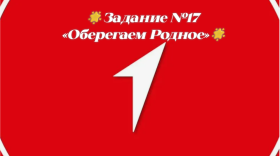 Задание №17 «Оберегаем Родное».